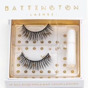 NIB Battington Lashes Harlow 3D Silk Lashes